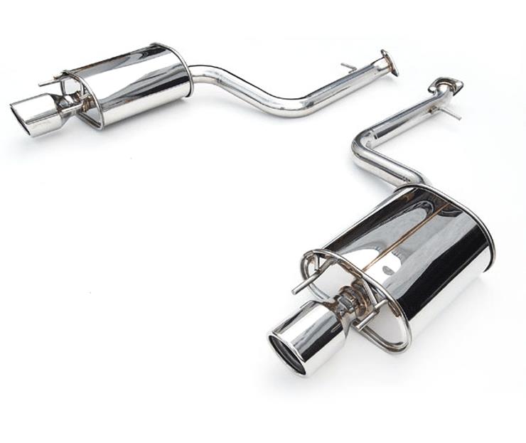 Invidia 11+ STI/WRX Sedan Only 76mm Q300 Stainless Steel Tip Cat-back Exhaust
