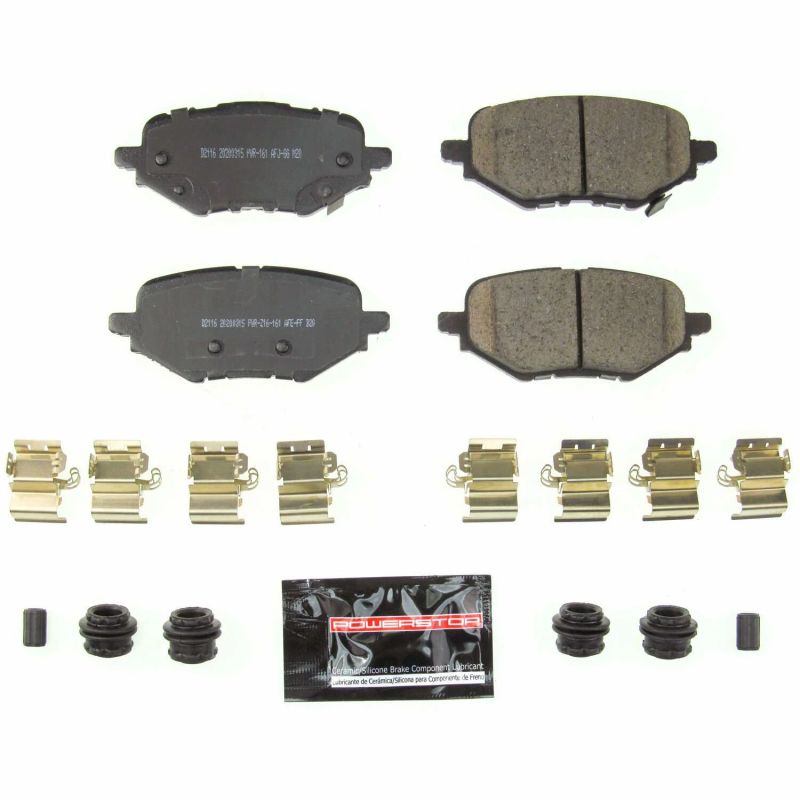 Power Stop 18-19 Honda Clarity Rear Z23 Evolution Sport Brake Pads w/Hardware