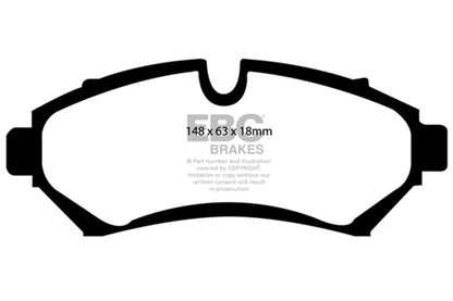 EBC 98-04 Cadillac Seville 4.6 Ultimax2 Front Brake Pads