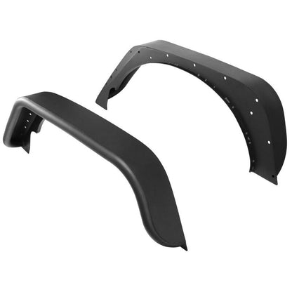 Westin/Snyper 07-17 Jeep Wrangler Tube Fenders - Rear - Textured Black