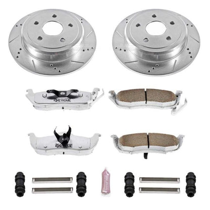 Power Stop 06-10 Jeep Commander Rear Z26 Street Warrior Brake Kit