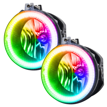 Oracle Dodge Challenger 08-14 LED Waterproof Fog Halo Kit - ColorSHIFT SEE WARRANTY