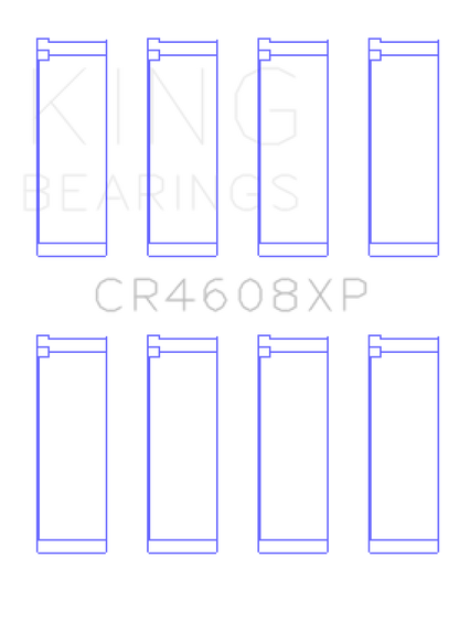 King Toyota 2ZZ-GE Connecting Rod Bearing Set