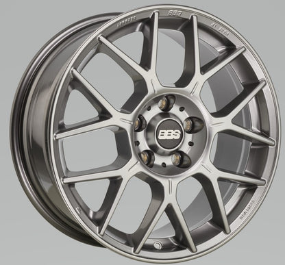 BBS XR 19x8.5 5x120 ET35 Platinum Gloss Wheel -82mm PFS/Clip Required