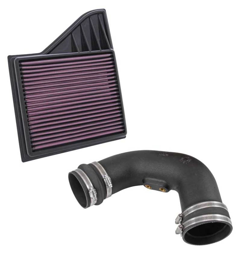 K&N 11-14 Ford Mustang GT 5.0L V8 Performance Intake Kit