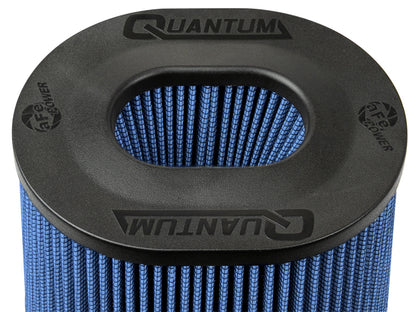 aFe Quantum Pro-5 R Air Filter Inverted Top - 5.5inx4.25in Flange x 9in Height - Oiled P5R - Precision R