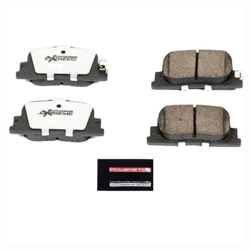 Power Stop 00-01 Lexus ES300 Rear Z26 Extreme Street Brake Pads w/Hardware