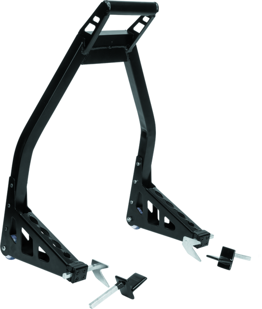 BikeMaster Universal Aluminum Stand - Rear - Black