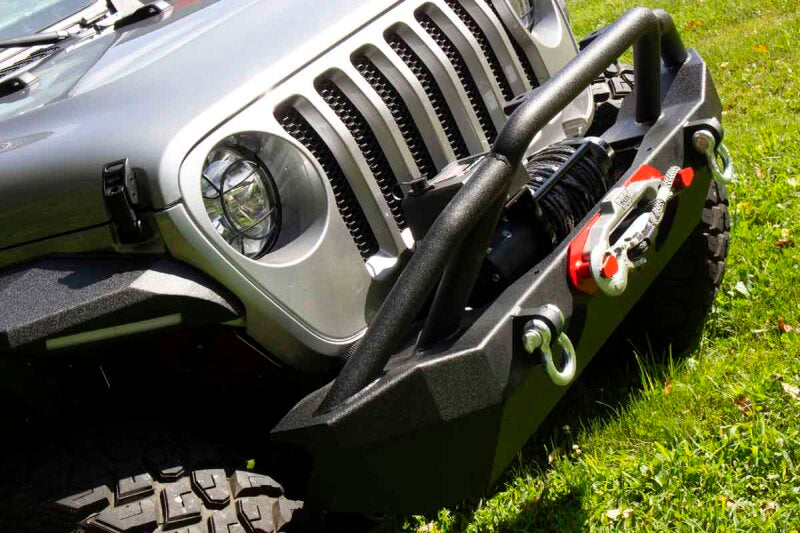 Fishbone Offroad 2018+ Jeep Wrangler JL Mid-Width Winch Front Bumper