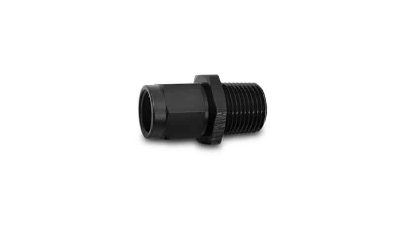 Vibrant -6AN to 1/8in NPT Female Swivel Straight Adapter Fitting