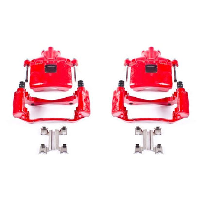 Power Stop 05-09 Buick Allure Front Red Calipers w/Brackets - Pair