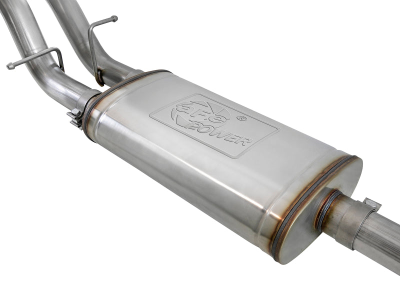 aFe Vulcan Series 3in 304 SS Exhaust Cat-Back w/ Black Tips 2019 GM Silverado/Sierra 1500 V8-5.3L