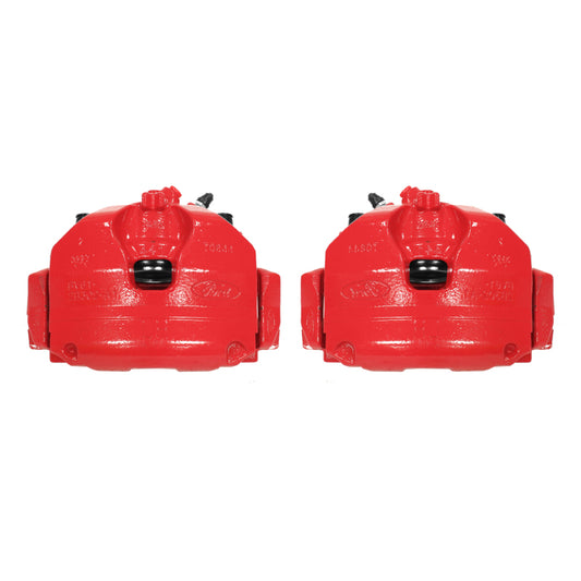 Power Stop 13-17 Ford Escape Front Red Calipers w/Brackets - Pair