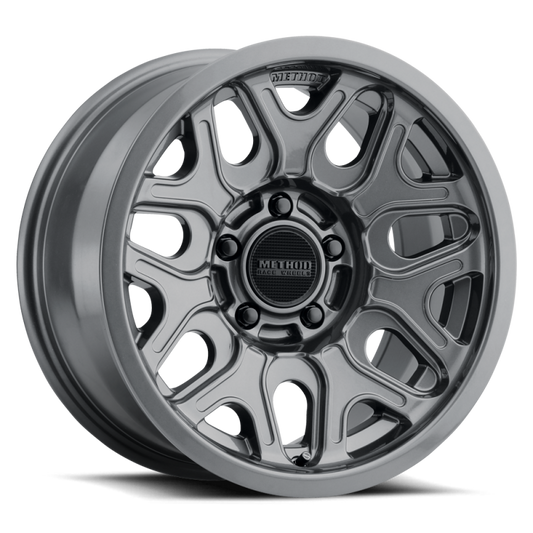 Method MR322 / 20x10 / 8x170 BP / -18ET / 4.76in BS / 130.81mm CB - Gloss Titanium Wheel