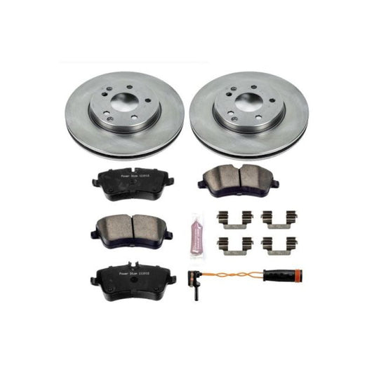 Power Stop 02-05 Mercedes-Benz C230 Front Autospecialty Brake Kit