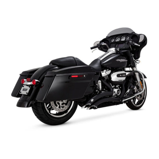 Vance & Hines HD Dresser 17-22 Big Radius 2-2 Black Full System Exhaust