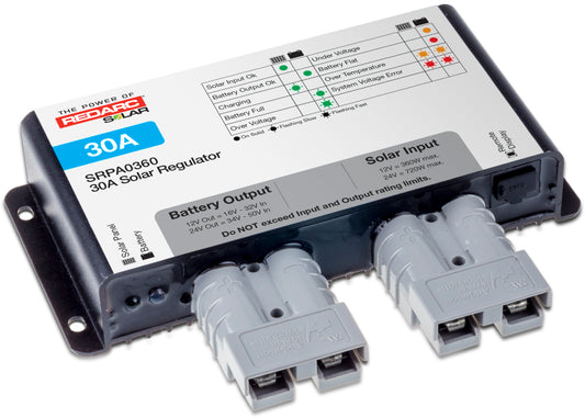 REDARC Solar Regulator w/Anderson Connect - 30A