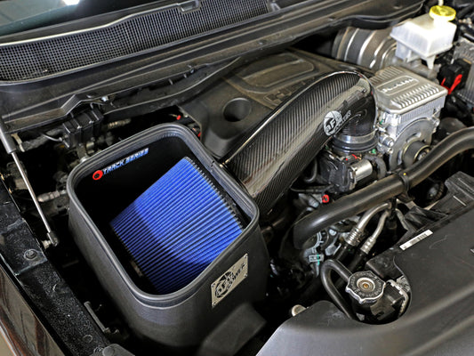 aFe 19-20 Dodge RAM 1500 5.7L Track Series Carbon Fiber Cold Air Intake System w/Pro 5R Filter