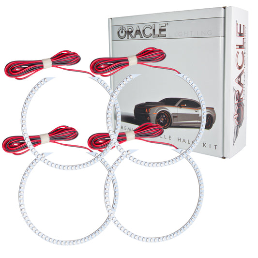 Oracle Chevrolet Camaro Non-RS 14-15 LED Dual Halo Kit Round Style - Green SEE WARRANTY