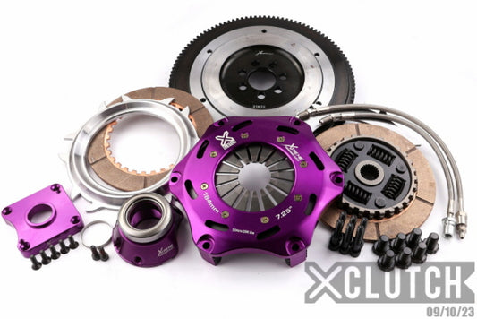 XClutch 07-17 Mitsubishi Lancer EVO X 2.0L 7.25in Twin Sprung Ceramic Clutch Kit