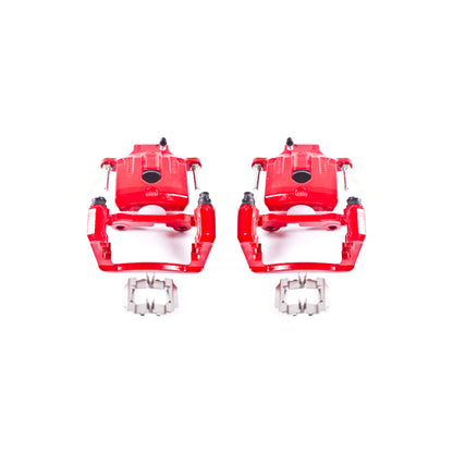 Power Stop 04-07 Buick Rainier Rear Red Calipers w/Brackets - Pair