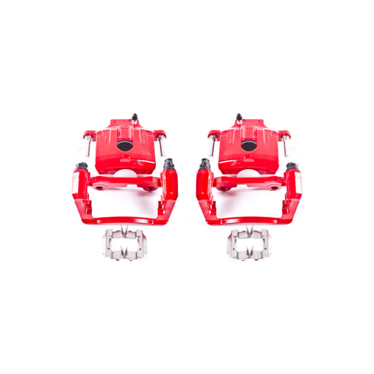 Power Stop 04-07 Buick Rainier Rear Red Calipers w/Brackets - Pair