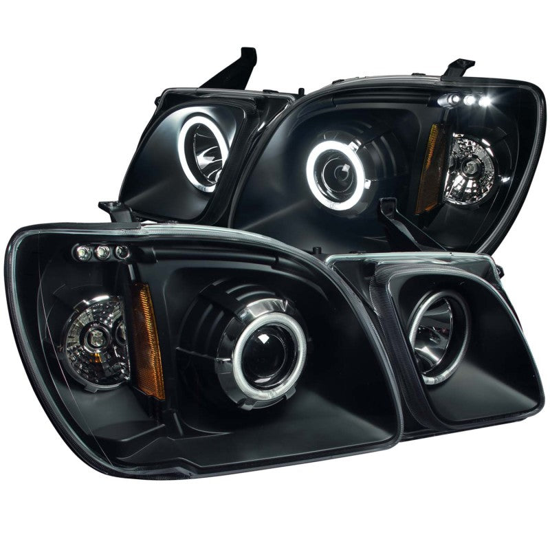 ANZO 1998-2007 Lexus Lx470 Projector Headlights w/ Halo Black (CCFL)