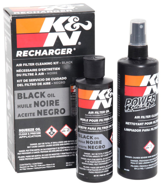 K&N Filter Cleaning Kit - Squeeze Black