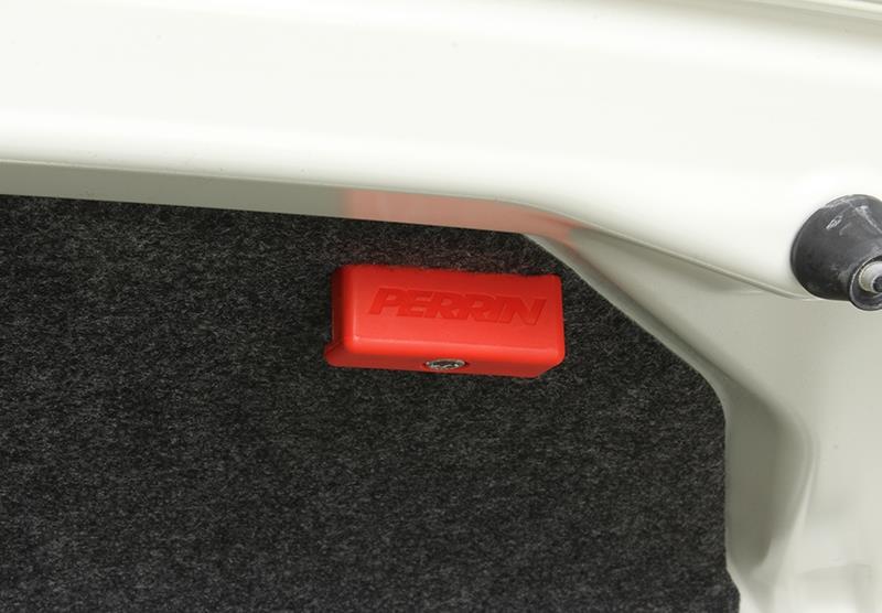 PERRIN 07-25 Subaru WRX STI Sedan Trunk Handle - Red