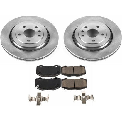 Power Stop 16-18 Cadillac ATS Rear Autospecialty Brake Kit