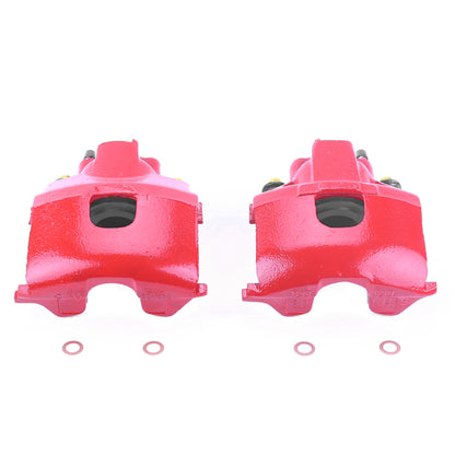 Power Stop 99-04 Chrysler 300M Front Red Calipers w/o Brackets - Pair