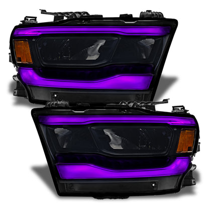 Oracle 19-21 Dodge RAM 1500 RGB+W Headlight DRL Kit- Reflector LED Headlights - 2 SEE WARRANTY