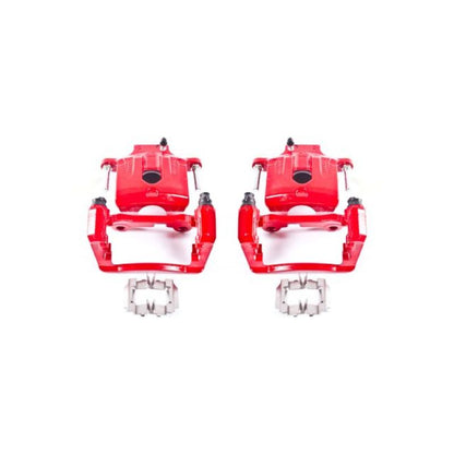 Power Stop 04-07 Buick Rainier Rear Red Calipers w/Brackets - Pair