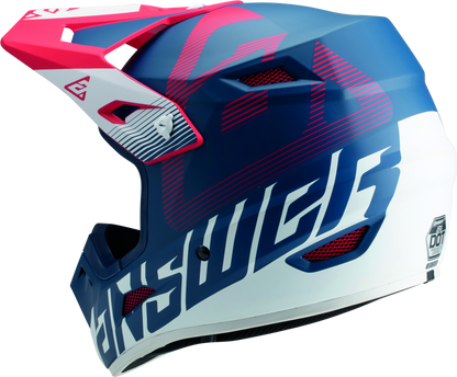 Answer AR1 V2 Bold Helmet Red/White/Blue Youth - Small