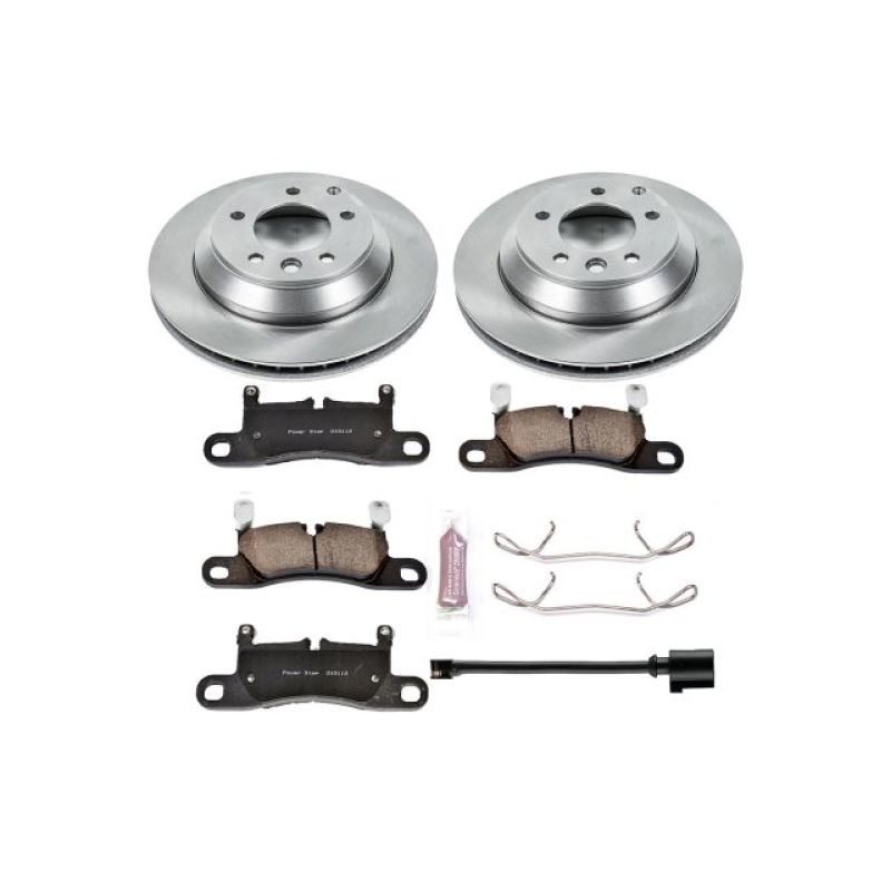 Power Stop 11-18 Porsche Cayenne Rear Autospecialty Brake Kit