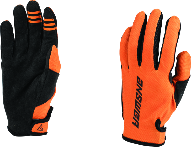 Answer 23 Ascent Glove Orange/Black - Large