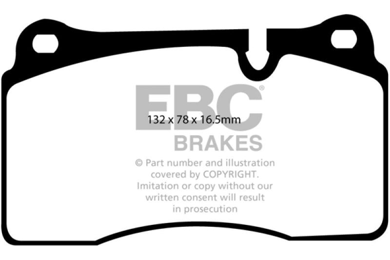 EBC 05-09 Land Rover Range Rover 4.2 Supercharged Ultimax2 Front Brake Pads