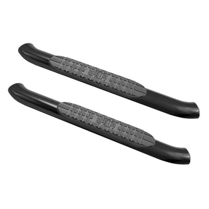 Westin 18-20 Jeep Wrangler JL 2DR PRO TRAXX 4 Oval Nerf Step Bars - Textured Black