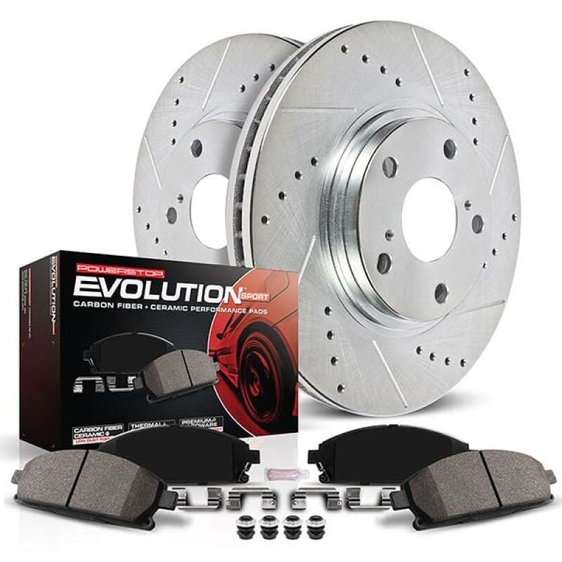 Power Stop 20-22 Honda CR-V Front Z23 Evolution Brake Kit