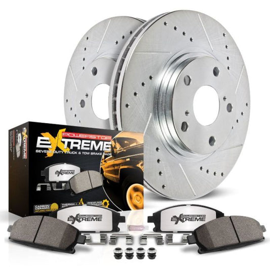 Power Stop 03-05 Chevrolet Astro Rear Z36 Truck & Tow Brake Kit