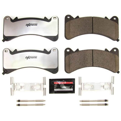 Power Stop 17-19 Cadillac Escalade Front Z36 Truck & Tow Brake Pads w/Hardware