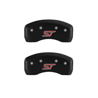 MGP 4 Caliper Covers Engraved Front & Rear ST Red finish silver ch