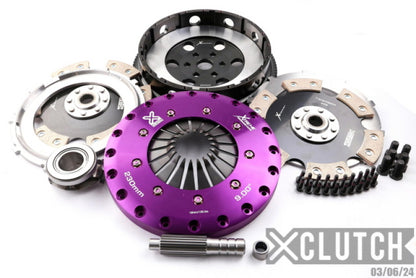 XClutch 06-07 Mazda Mazdaspeed 3 2.3L Turbo 9in Twin Solid Ceramic Clutch Kit