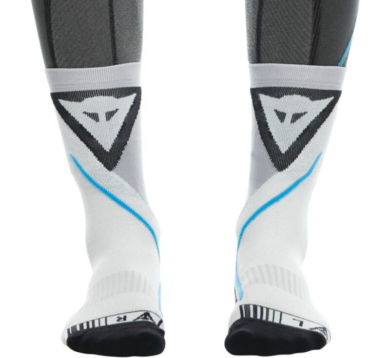 Dainese Dry Mid Socks Black/Blue Size - 36/38