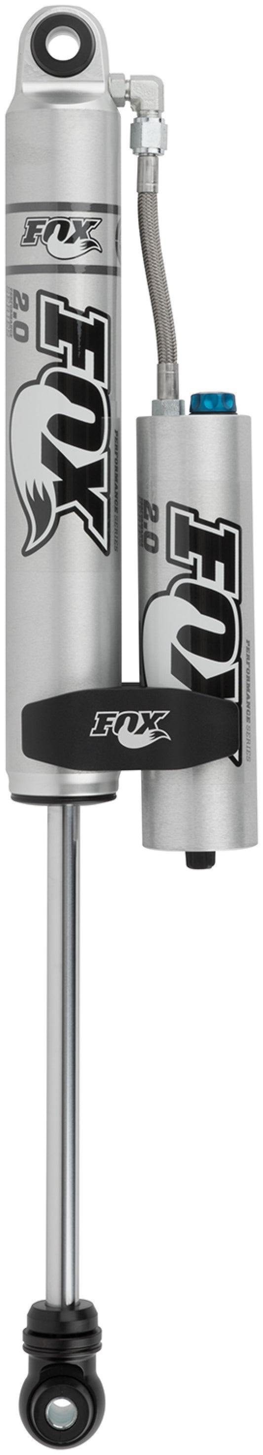 Fox 99+ Chevy HD 2.0 Factory Series 12.1in. Smooth Body R/R Rear Shock w/CD Adj. / 4-6in. Lift