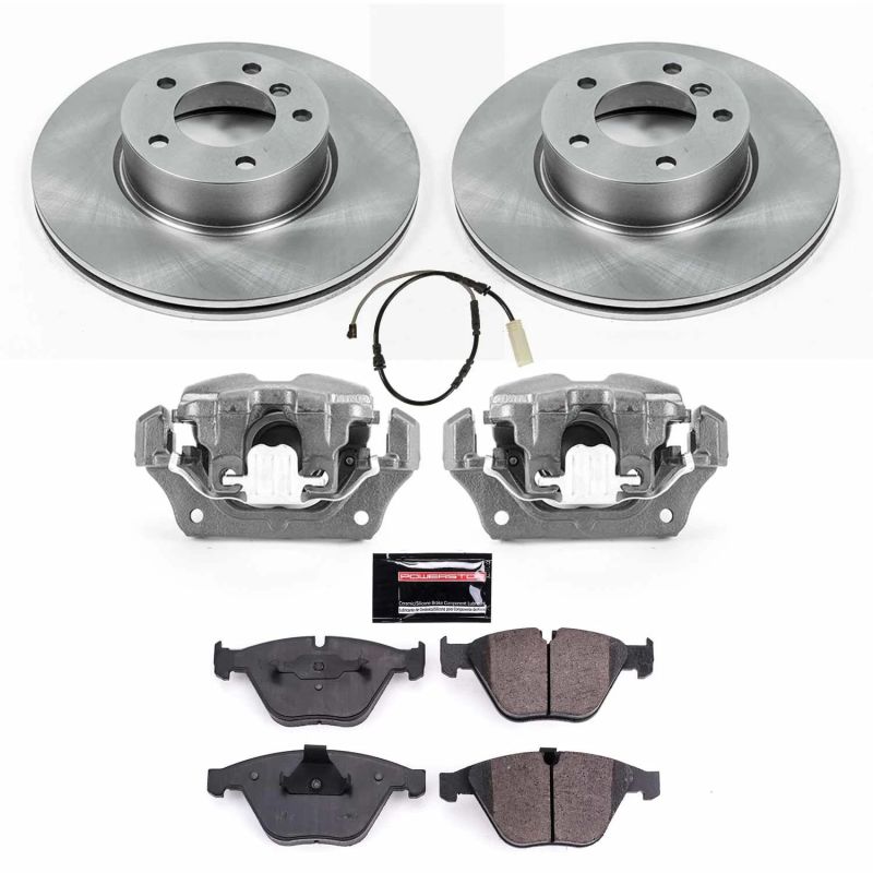 Power Stop 13-15 BMW X1 Front Autospecialty Brake Kit w/Calipers