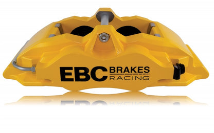 EBC Racing 05-11 Ford Focus ST (Mk2) Front Left Apollo-4 Yellow Caliper