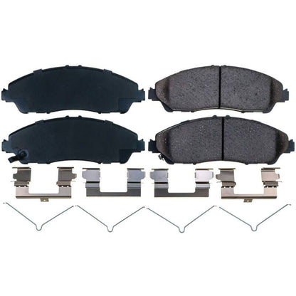 Power Stop 2021 Honda Pilot Front Z17 Evo Ceramic Brake Pads w/Hardware