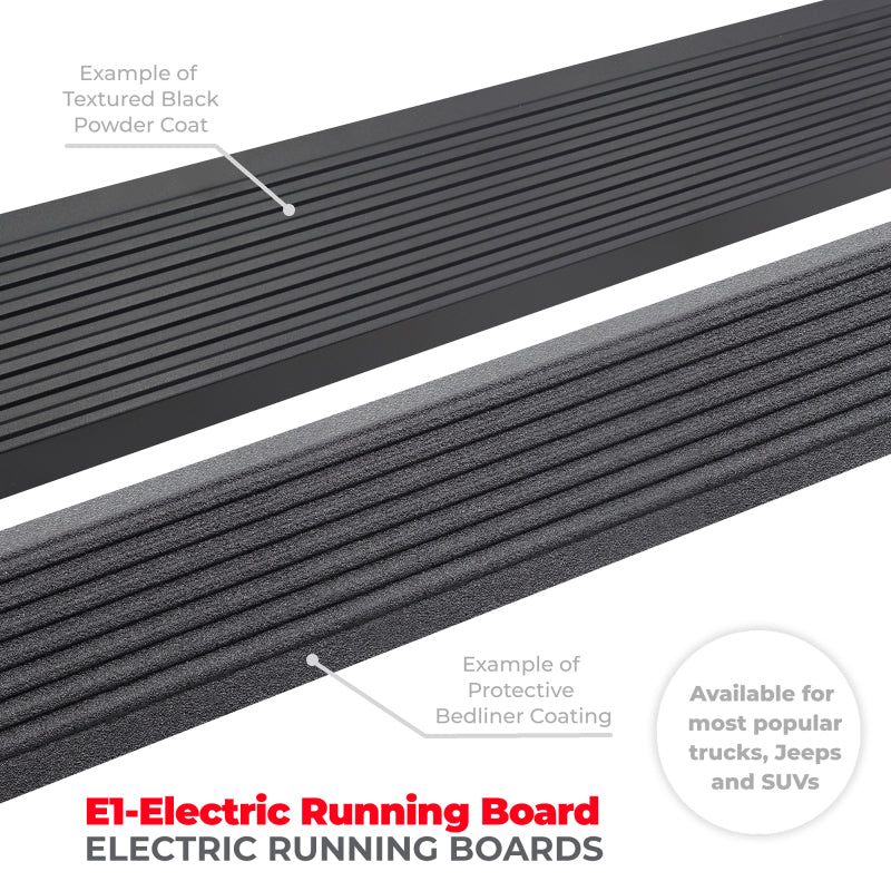 RealTruck 11-18 Ram 1500 CC / 09-10 Ram 1500 CC 4dr VoltStep Electric Running Board Kit - Tex. Blk