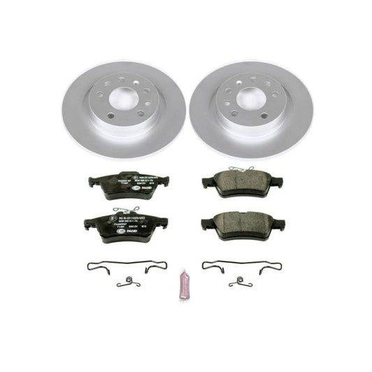 Power Stop 03-11 Saab 9-3 Rear Euro-Stop Brake Kit